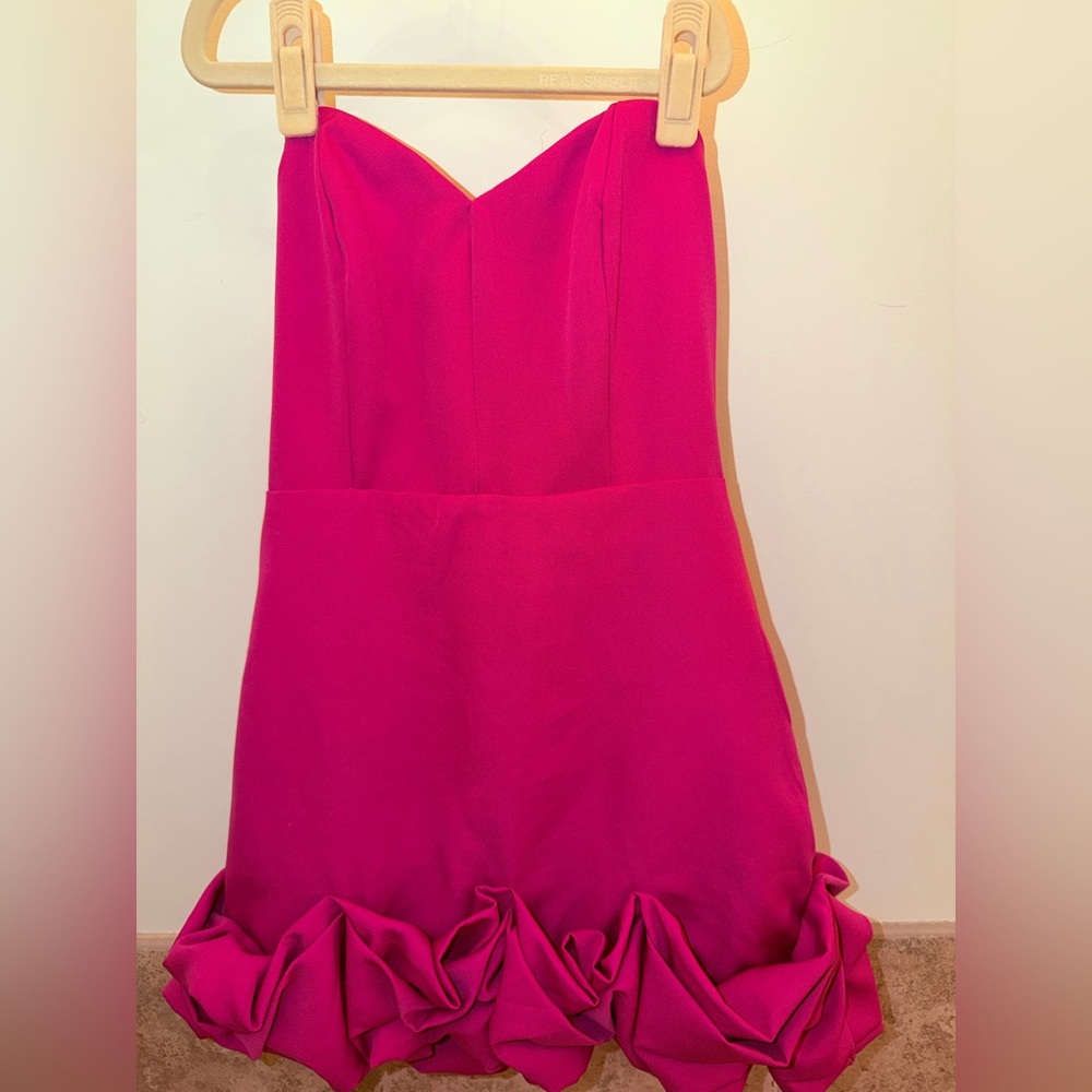 DO+BE Fuchsia Strapless Dress